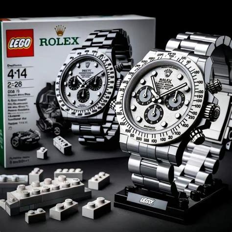 rolex uhr aus lego